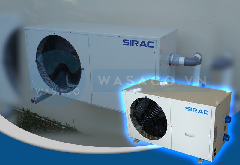Ứng dụng máy bơm nhiệt Sirac LSQ02RC