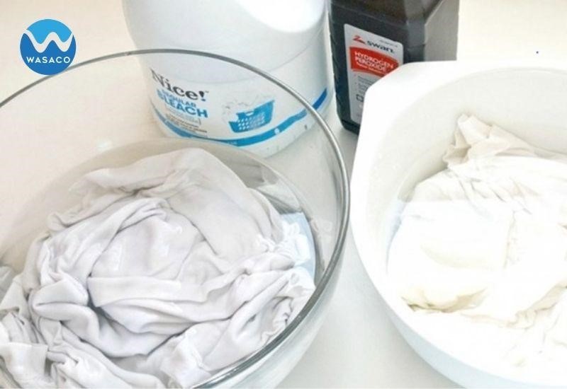 Sodium hypochlorite dùng để tẩy trắng quần áo