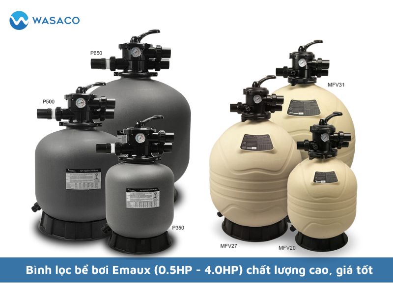 Bình lọc bể bơi Emaux