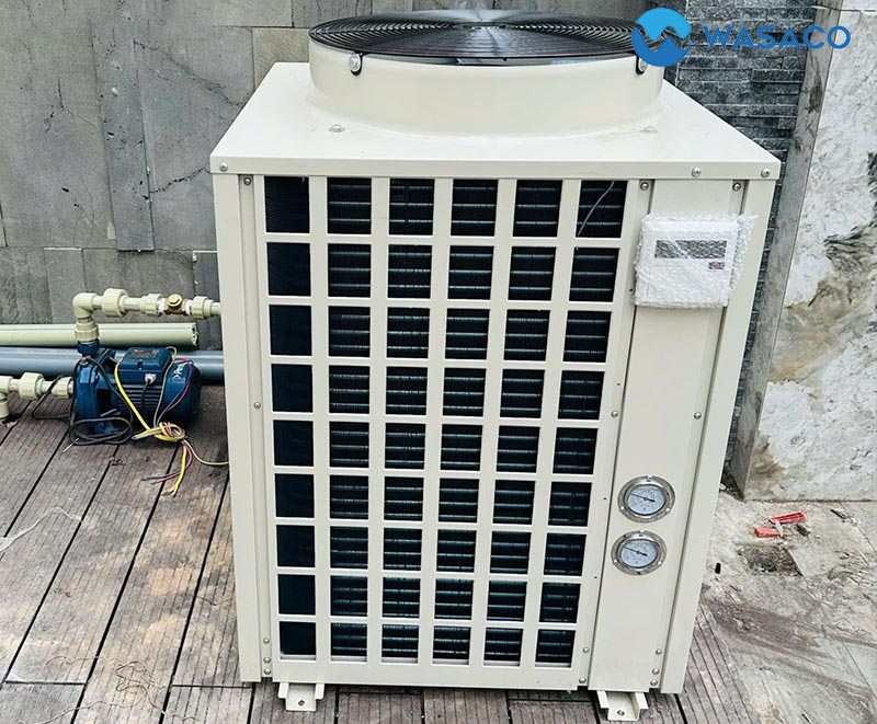 Lắp đặt máy gia nhiệt