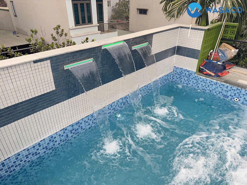 Tăng tính thẩm mỹ cho bể bơi