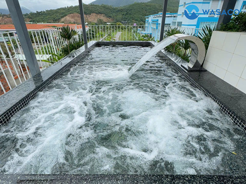 Vị trí lắp đặt thác nước
