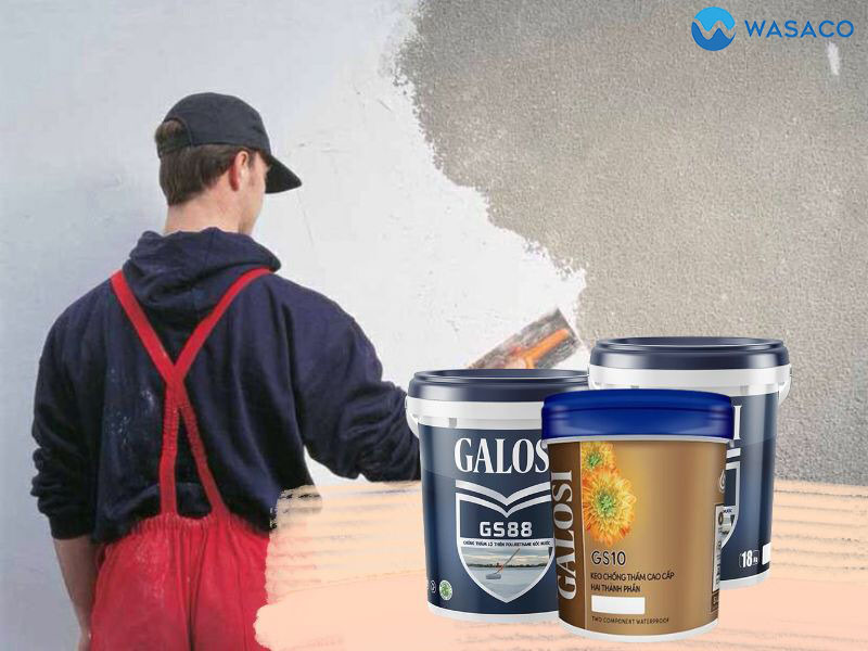 Sơn chống thấm gốc polyurethane yêu cầu bề mặt khô tuyệt đối