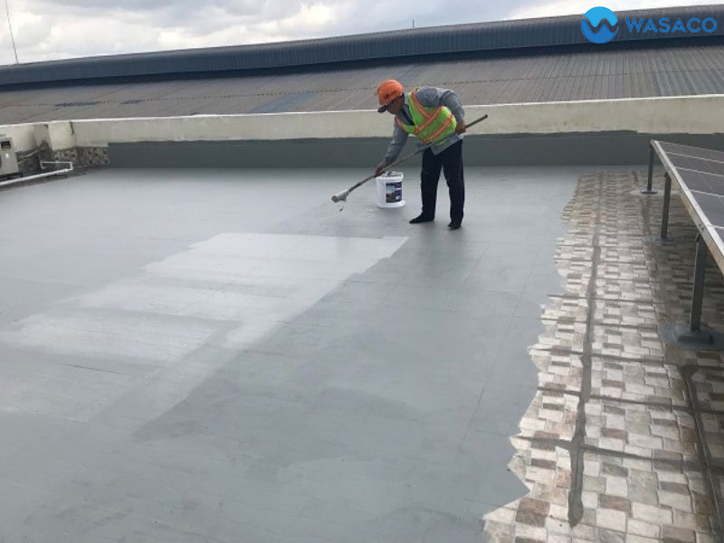Sơn chống thấm gốc polyurethane cho sân thượng